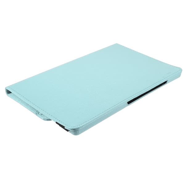 SKALO Samsung Tab A9+ 360 Litchi Flip Cover - Turkis