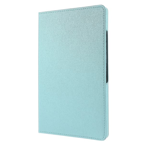 SKALO Samsung Tab A9+ 360 Litchi Flip Cover - Turkis