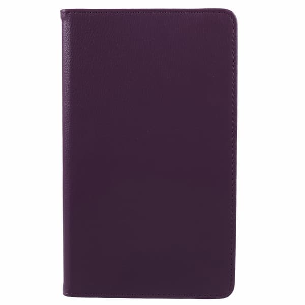 SKALO Samsung Tab A9 360 Litchi Flip Cover - Lilla