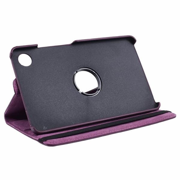 SKALO Samsung Tab A9 360 Litchi Flip Cover - Lilla