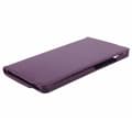 Miniatyrbillede 9 af 11: SKALO Samsung Tab A9 360 Litchi Flip Cover - Lilla