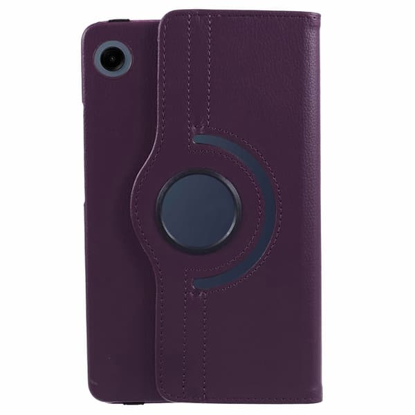 SKALO Samsung Tab A9 360 Litchi Flip Cover - Lilla