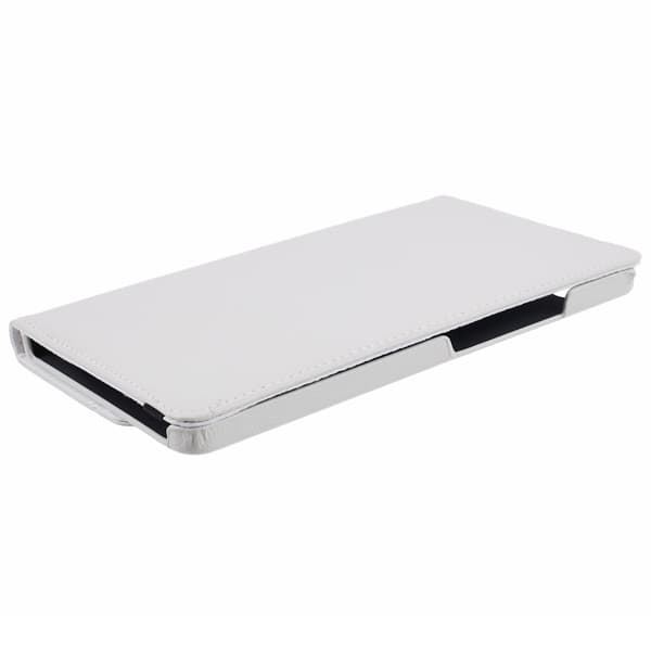SKALO Samsung Tab A9 360 Litchi Fodral - Vit