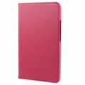 Pikkukuva 4 / 11: SKALO Samsung Tab A9 360 Litchi Suojakotelo - Cerise