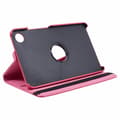 Pikkukuva 6 / 11: SKALO Samsung Tab A9 360 Litchi Suojakotelo - Cerise