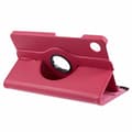 Pikkukuva 7 / 11: SKALO Samsung Tab A9 360 Litchi Suojakotelo - Cerise
