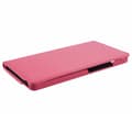 Pikkukuva 9 / 11: SKALO Samsung Tab A9 360 Litchi Suojakotelo - Cerise