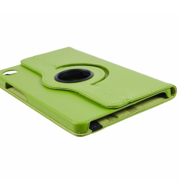 SKALO Samsung Tab A9 360 Litchi Fodral - Grön