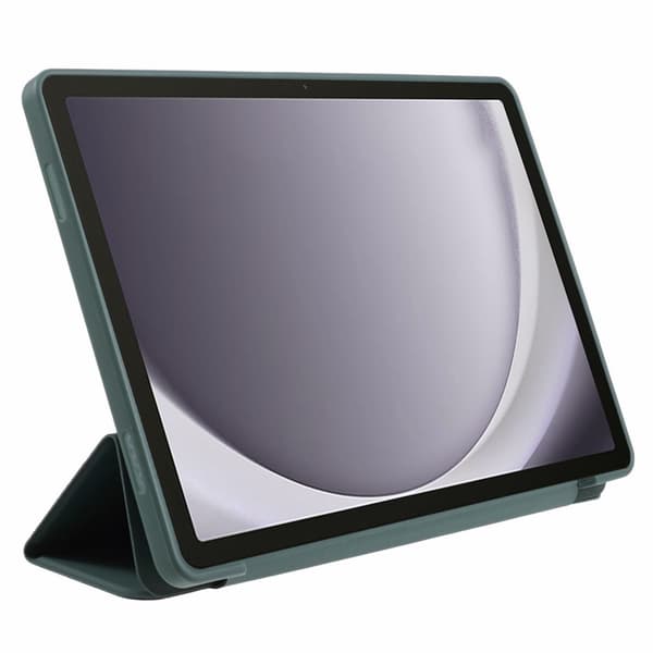 SKALO Samsung Tab A9 Trifold Suojakotelo - Tummanvihreä