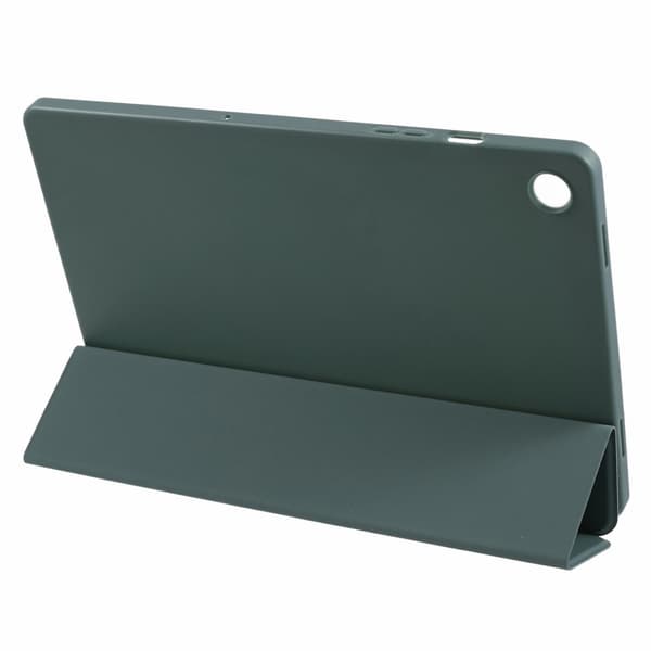 SKALO Samsung Tab A9 Trifold Suojakotelo - Tummanvihreä