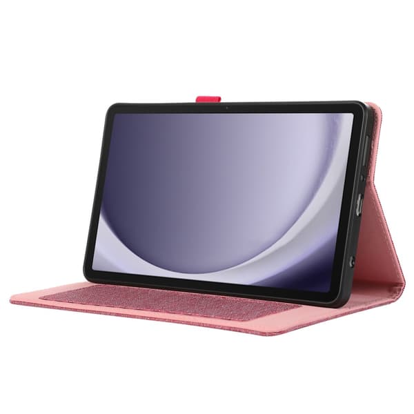 SKALO Samsung Tab A9 Stofkuffert - Pink