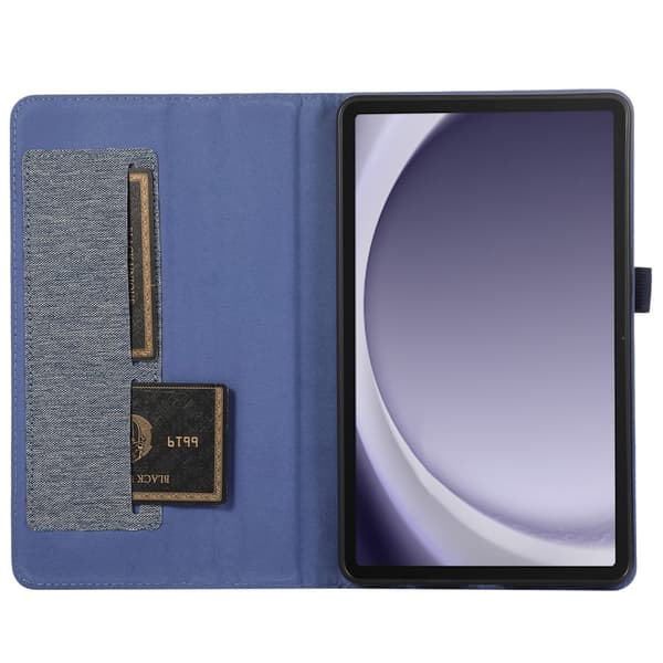 SKALO Samsung Tab A9 Tyg Fodral - Blå