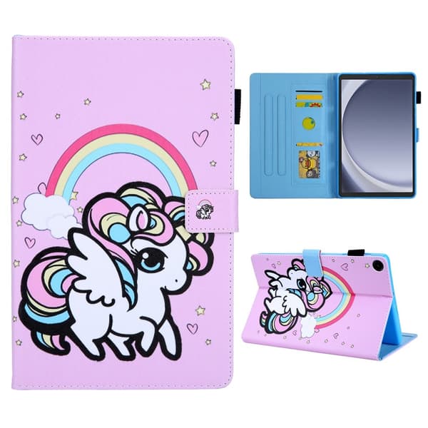 SKALO Samsung Tab A9 Flip Cover med Motiv - #2