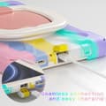 Miniatyrbild 7 av 9: SKALO Samsung Tab A9 Extra Stöttåligt Armor 360 Handtag/Stativ Skal - Rainbow