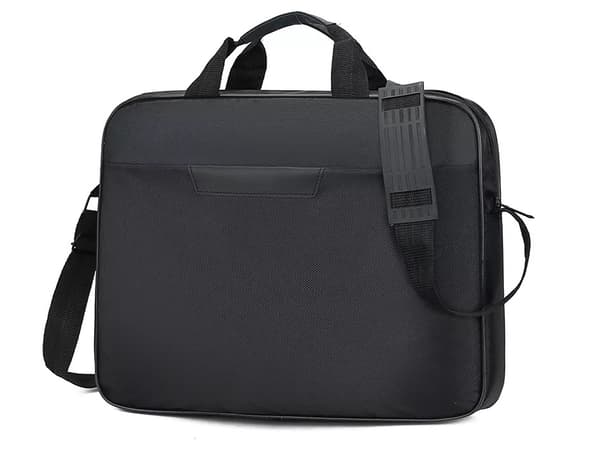 Svart laptopväska i nylon