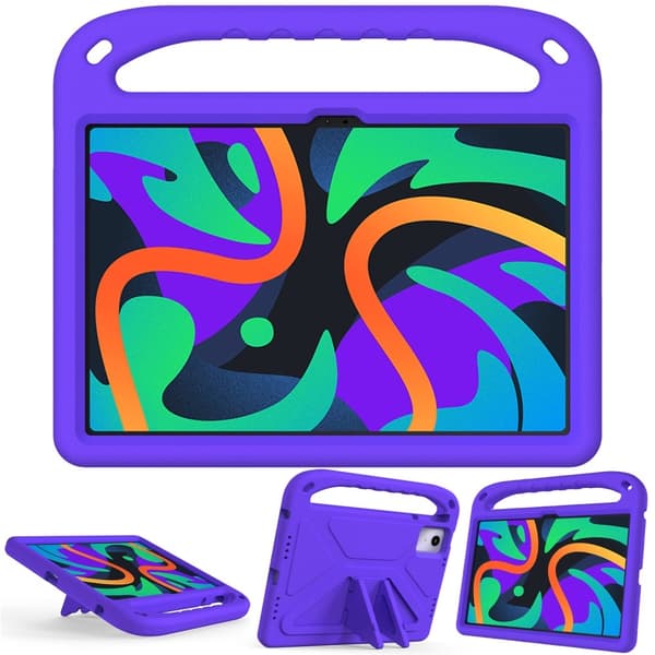 SKALO Lenovo Tab M11 Lapsikuori kahvalla ja jalustalla - Violetti
