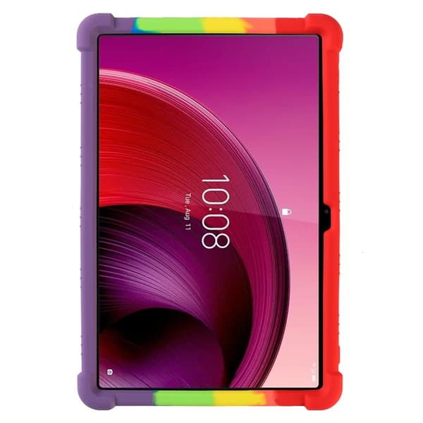 SKALO Lenovo Tab M11 Stødresistent Armor silikone Cover - Rainbow
