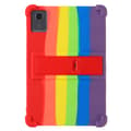 Miniatyrbillede 1 af 9: SKALO Lenovo Tab M11 Stødresistent Armor silikone Cover - Rainbow
