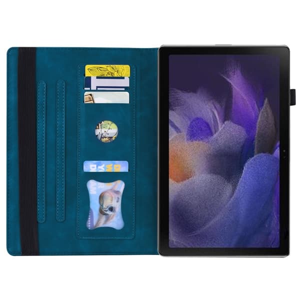 SKALO Lenovo Tab M11 PU-nahkainen Lompakkokotelo - Sininen