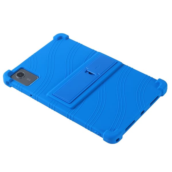 SKALO Lenovo Tab M11 Shock Resistant Armor Silicone Kuori  - Tummansininen