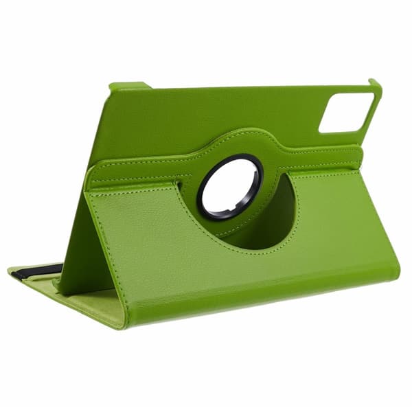 SKALO Lenovo Tab M11 360 Litchi Flip Cover - Grøn