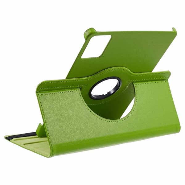 SKALO Lenovo Tab M11 360 Litchi Flip Cover - Grøn