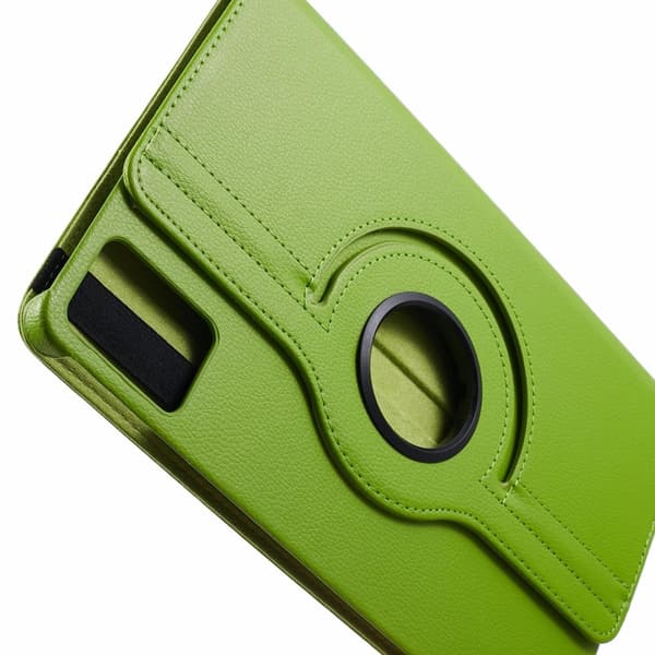 SKALO Lenovo Tab M11 360 Litchi Flip Cover - Grøn