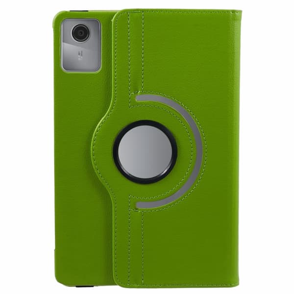 SKALO Lenovo Tab M11 360 Litchi Flip Cover - Grøn