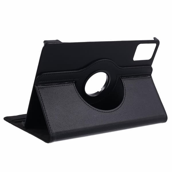 SKALO Lenovo Tab M11 360 Litchi Flip Cover - Sort