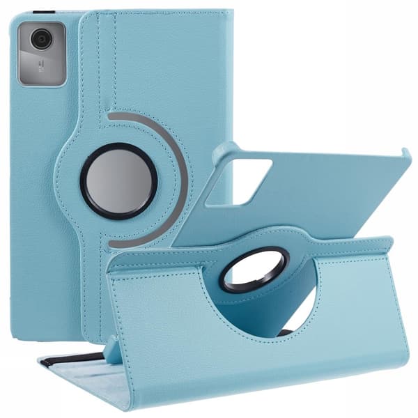 SKALO Lenovo Tab M11 360 Litchi Flip Cover - Turkis
