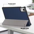 Miniatyrbild 6 av 10: SKALO Lenovo Tab M11 Trifold Fodral - Mörkblå