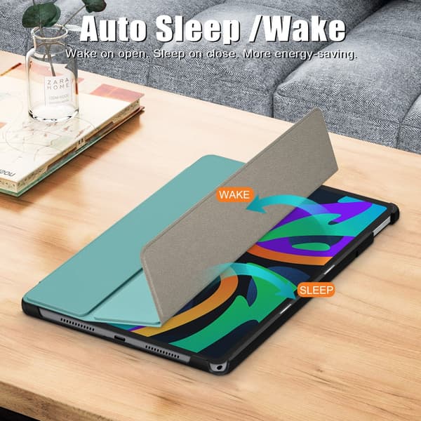 SKALO Lenovo Tab M11 Trifold Suojakotelo - Vihreä