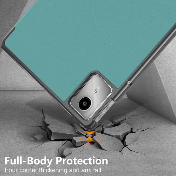 SKALO Lenovo Tab M11 Trifold Suojakotelo - Vihreä