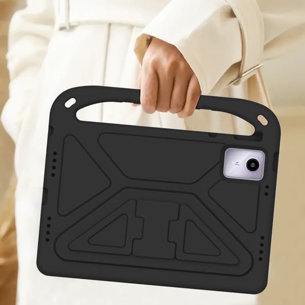 SKALO Lenovo Tab M11 Barnskal med handtag och ställ - Svart