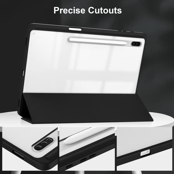 INF Tri-Fold Stand Tablet Case (Pen Slot) til Samsung Galaxy Tab Model 2