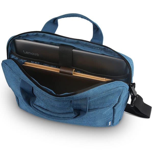 Lenovo | Passar upp till storlek 15,6"" | Casual Toploader T210 | Messenger - Portfölj | Blå