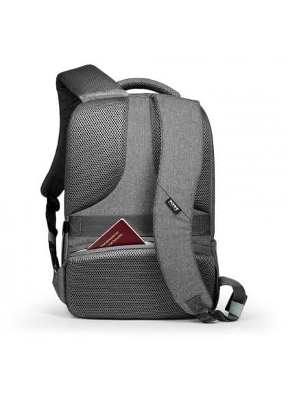 PORT DESIGN | Passar upp till storlek "" | Laptop Ryggsäck | YOSEMITE Eco XL | Ryggsäck | Grå | Axelband