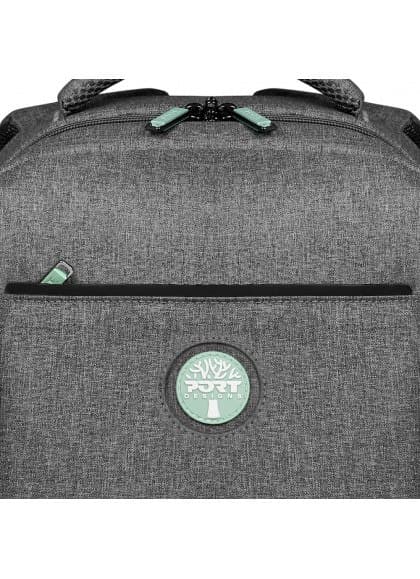 PORT DESIGN | Passar upp till storlek "" | Laptop Ryggsäck | YOSEMITE Eco XL | Ryggsäck | Grå | Axelband
