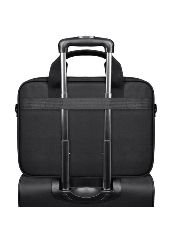 PORT DESIGN | Passar upp till storlek "" | Laptopfodral | HANOI II Clamshell | Anteckningsbok | Svart | Axelband