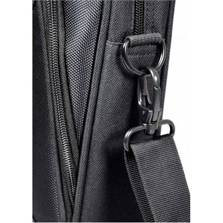 HAVNEDESIGN | Passer op til størrelse 15,6"" | Courchevel | Messenger - Dokumentmappe | Sort | Skulder strop
