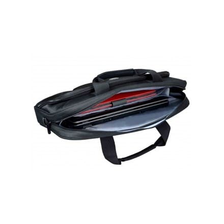 HAVNEDESIGN | Passer op til størrelse 15,6"" | Courchevel | Messenger - Dokumentmappe | Sort | Skulder strop