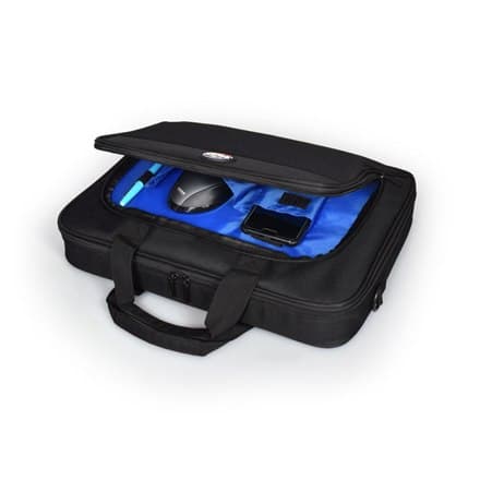 PORT DESIGN | Passar upp till storlek 15,6"" | HANOI II CLAMSHELL | 105064 | Messenger - Portfölj | Svart | Axelband
