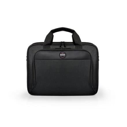 PORT DESIGN | Passar upp till storlek 15,6"" | HANOI II CLAMSHELL | 105064 | Messenger - Portfölj | Svart | Axelband