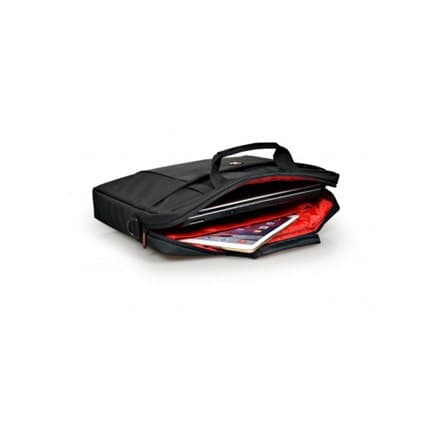 HAVNEDESIGN | Passer op til størrelse 15,6"" | Houston | Messenger - Dokumentmappe | Sort | Skulder strop