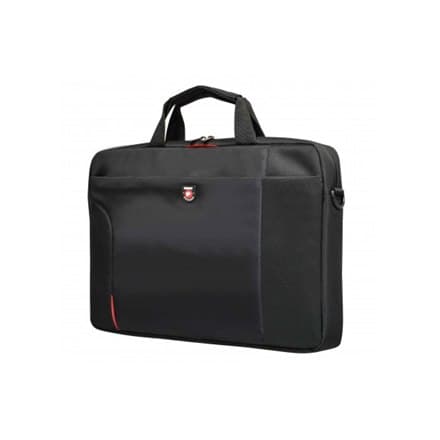 HAVNEDESIGN | Passer op til størrelse 15,6"" | Houston | Messenger - Dokumentmappe | Sort | Skulder strop
