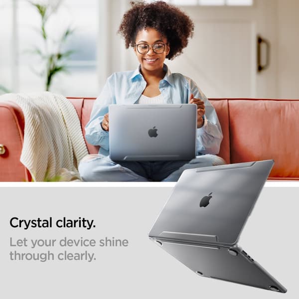 Spigen Macbook Air 15 M2 (A2941)/M3 (A3114) Cover Thin Fit Crystal Clear