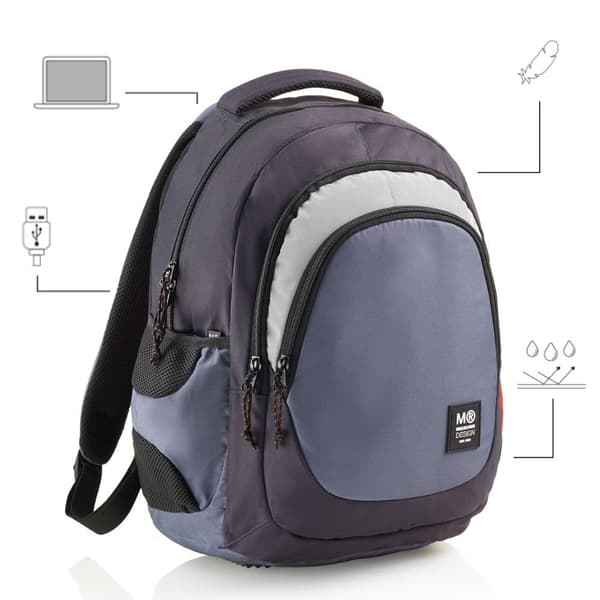 Skoletaske, Rider Berlin, 30L