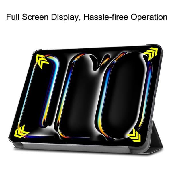 SKALO iPad Pro 13 (2024) Trifold Flip Cover - Sort