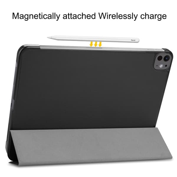 SKALO iPad Pro 13 (2024) Trifold Flip Cover - Sort