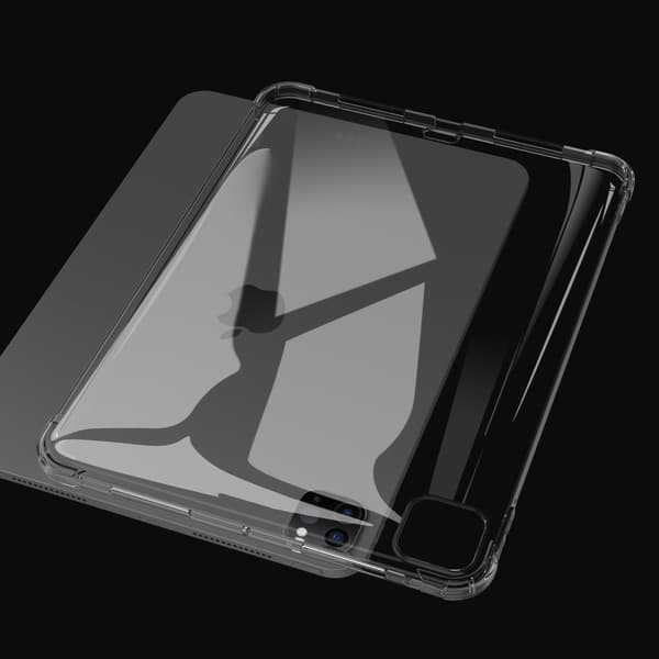 SKALO iPad Pro 11 (2024) TPU Cover - Gennemsigtig